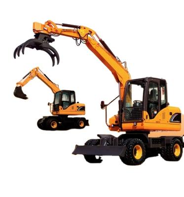 China Hot selling high efficiency low cost 600kg digger mini excavator agricultural micro mini excavator with rotary arm mini ekskavator for sale