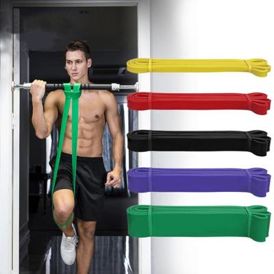 China 208cm Expander Elastic Home Fitness Equipment , Pull Up Assist Stretch Resistance Band for sale