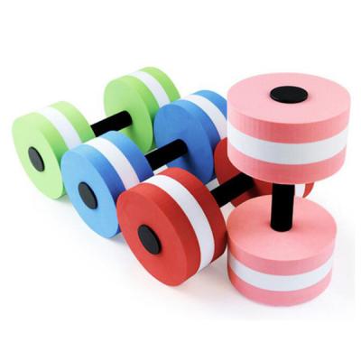 China Fast Dry EVA Foam Home Gym Exercise Dumbbell Barbell Sets for sale