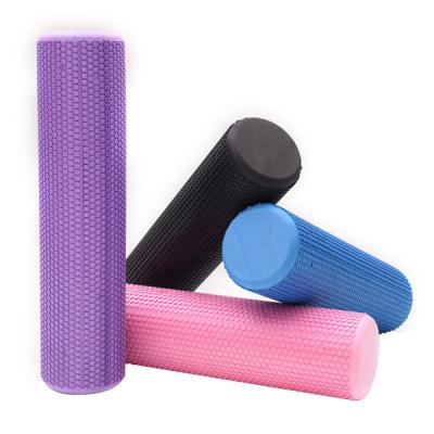 China Solid Column Pilates Yoga EVA Foam Roller Gym Grid Point Therapy Physio Massage for sale