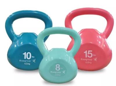 China Sistemas ajustables rellenados con arena del Barbell de la pesa de gimnasia de Kettlebell de la pesa de gimnasia del levantamiento de pesas del PVC en venta