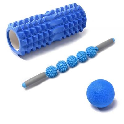 China Column Massage Pilates Foam Roller For Back Waist Arm Leg Foot Massager for sale