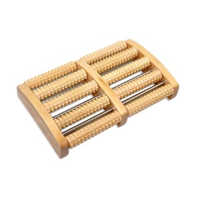 China Stress Relief Foot Massage Roller , Wooden Foot Roller CE FDA SGS Certification for sale