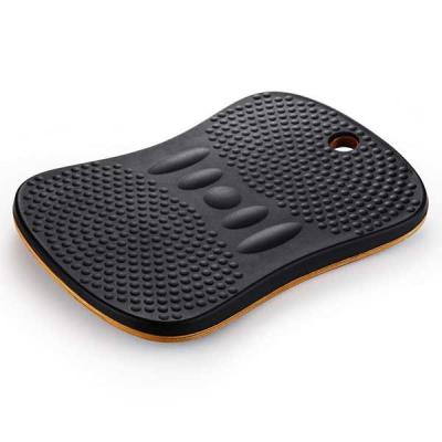 China Anti Fatigue Standing Balance Board Wood PU Stability trainer for sale