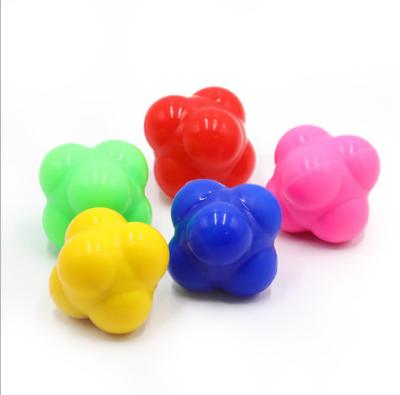 China 80g Silicone Response Fitness Mini Training Ball Green Blue Rose Color for sale