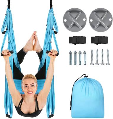 China Aerial Flying Yoga Hammock Ceiling Anchors For Gym Home Fitness for sale