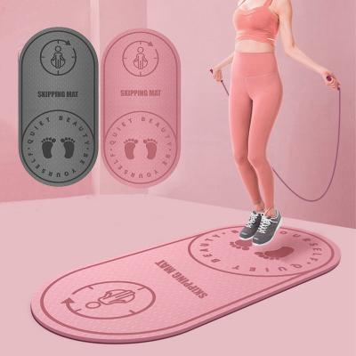 China Silent Noise TPE Floor Skipping Mat For Household Indoor Yoga And Jumping for sale