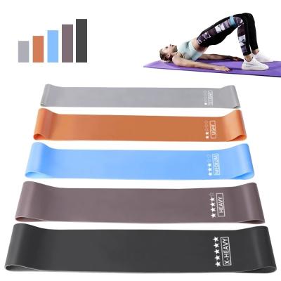 China Widerstand-Bänder des Naturlatex-Turnhallen-Übungs-Stärke-Gummiband-60cm für Eignungs-Yoga Crossfit-Training zu verkaufen