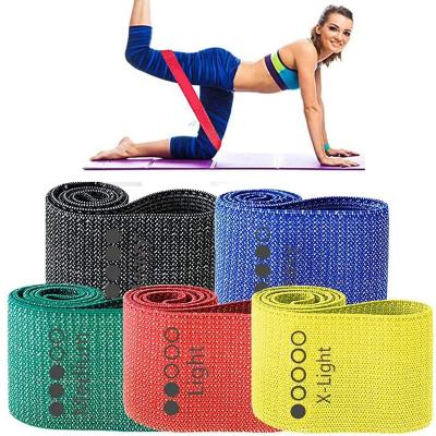 Cina Banda di resistenza di Mini Tension Anti Slip Pull per forza di forma fisica che prepara gli sport di yoga di Pilates in vendita