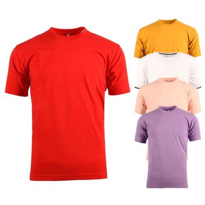 China Bulk Order 120g Cheap Men's Anti-Shrink Polyester Plain T-Shirt 100% for sale