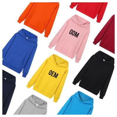 China Wholesale Warm Oversized 100% High Quality Cotton Pullover Men Anti-wrinkle Logo Printing Embroidery Hoodies Custom Made for sale