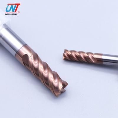 China Wholesale Assorted CNC Milling Tungsten Carbide Square 4 Flutes End Mill HRC65/Carbide Endmill 4 Flute 4.0mm for sale