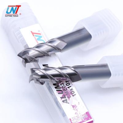 China Aluminum Cutter UNT CNC End Mills Tungsten Carbide 3 Flute Combo Milling Tool, Uncoated for sale