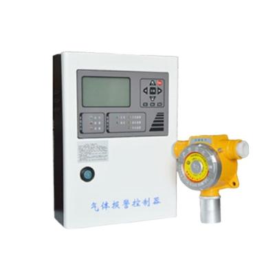 China Wall Mounted Industrial Emergency Alert Gas Alarm System Controller Host Gas Detector Alarm for sale