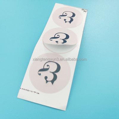 China Waterproof Custom Logo Stickers Adhesive Pvc Label Printing Sticker Die Cut Waterproof Vinyl Stickers for sale