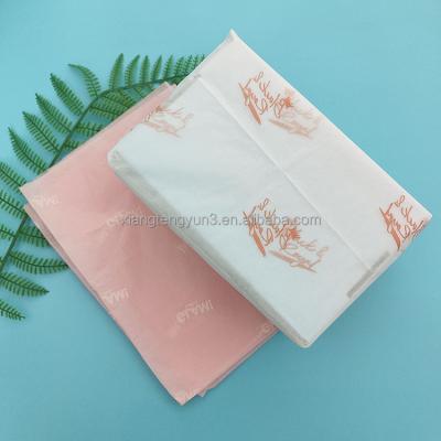 China Custom Printed Tissue Paper Waterproof Logo Gift Wrapping Paper Clothing for sale