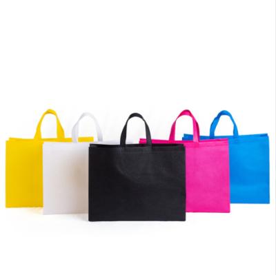 China Eco Friendly Tote Ecological Bag With Logo Biodegradable Reusable Nonwoven Custom Recyclable Hot Selling Shopping Bag for sale