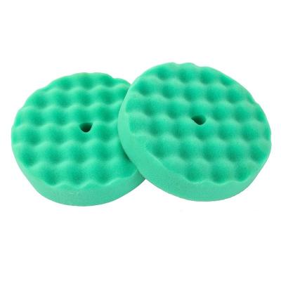 China High Efficiency Car Polishing Foam Buffing Polishing Kit With Colorful Waffle Pad Professional Polishing Pad for sale