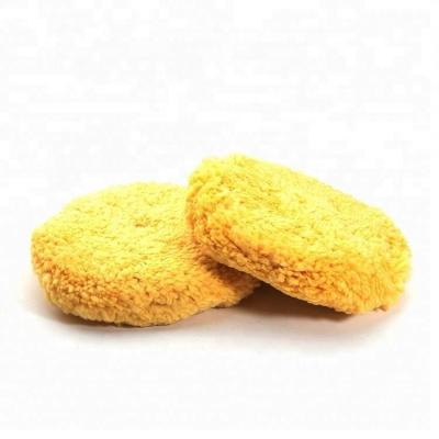 China For car maintenance China factory double sided wool polishing pads wool polishingpad for sale