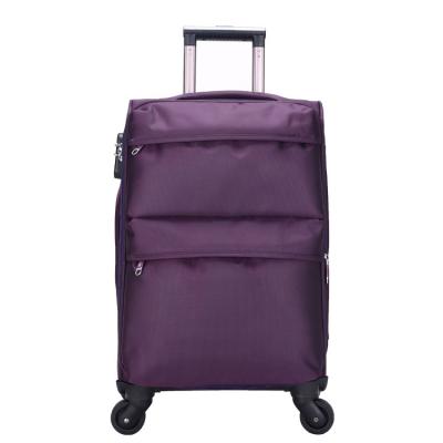 China School NGO-Distance Travel\etc Special Design Carry-Ons Suitcase Luxury Rolling Luggage Portable Nylon Travel Trolley Bags for sale