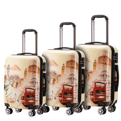 China Wholesale unisex school NGO-distance travel\etc PC luggage New Hardside Sets Suit Case Bag Trolley Case Travel Case With Spinner for sale