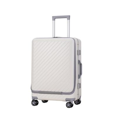 China Wholesale School NGO-Distance Travel\etc Style ABS PC Luggage New Sets Carry On Suitcases Hard Shell Trolley Luggage Set for sale