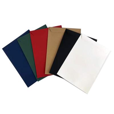 China Durable Recyclable A4 C4 Kraft Paper Single Envelope With Sealing Double Sided Tape Custom Envelopes Packaging for sale