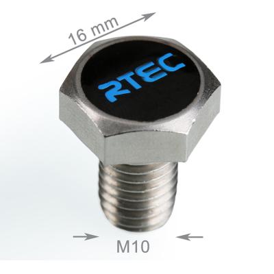 China M10*16mm UHF Metal Waterproof/Impermeable Rfid Durable High Temperature Resistant Screw Anti Tag For Equipment Management for sale