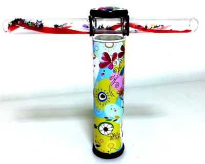 China Gift Item Paper Kaleidoscope Liquid Motion Glitter Magic Wand Wholesale Promotional Item for sale