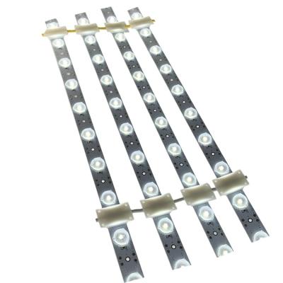 China Backlight 24V lensed brighten 160 lens spread light SMD 2835 LED strip backlight light led curtain for sale