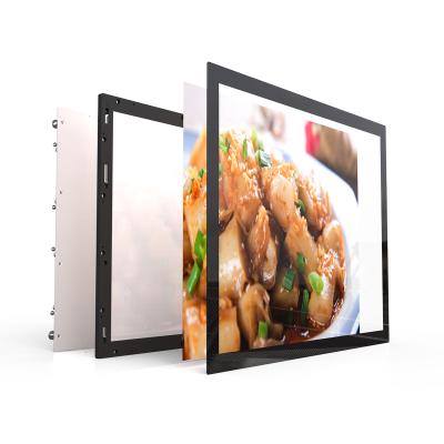 China Mall Restaurant Chain Stores Advertising Display Restaurant Light Box Menu Board for sale