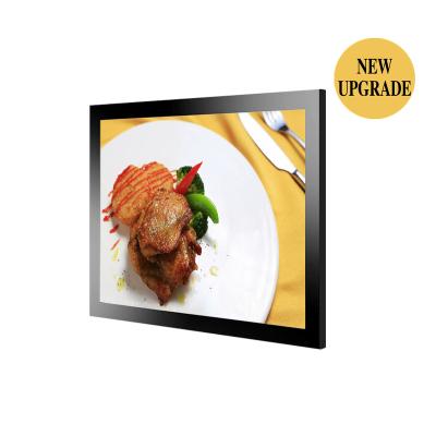 China Mall restaurant chain store advertising display CF8 A3 A4 size fast food led menu board for sale