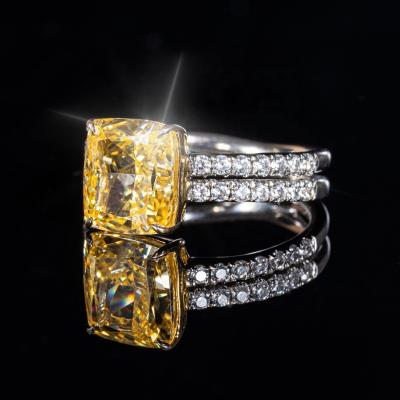 China TRENDY New Fashion Jewelry Silver Ring Artificial Diamond Ring for sale