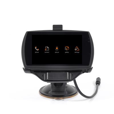 China Fleet management; vehicle tracking 5 inch android capacitive touch computer in car mdt for fleet management system FMS for sale