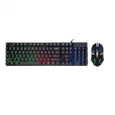 China Micro Crown Gaming Mouse Keyboard Set Hot Selling Popular Gaming Mouse And Keyboard Yes for sale