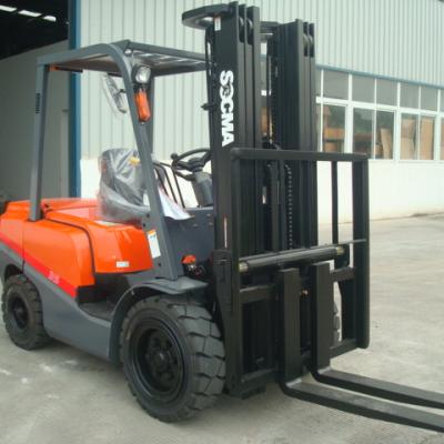 China Machinery Repair Shops K25 Dual Engine Fuel Forklift , 3.5t Gasoline Forklift for sale