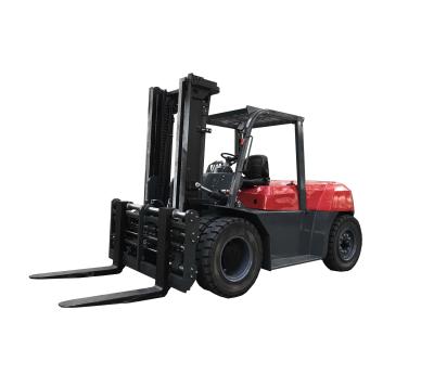 China Hotels 10 Ton Forklift Truck Material Handler for Construction Farm Warehouse Port for sale