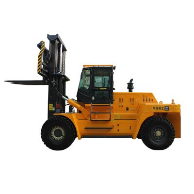 China Hotels Cummins Diesel Engine Heavy Duty Forklift Container Handling Forklift 20T for sale