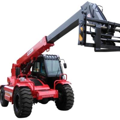 China High efficiency 12 ton forklift with telescopic manipulator boom telescopic crane loader telehandler with CE for sale