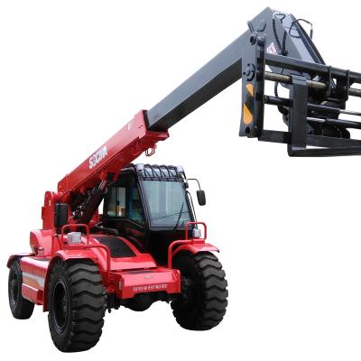 China Construction material shops 7 Ton Telescopic Forklift Crane telehandler 17 m height max lifting for sale