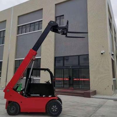 China Building Material Shops 3.5 Ton Telescopic Forklift Which Can Work Easily In Container for sale