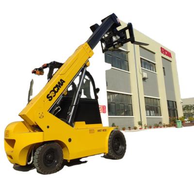 China Building Material Stores 2.5t Boom Forklift With Snow Blade And Or Bucket for sale