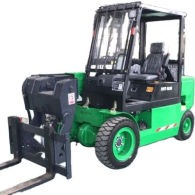 China Building material shops 3t telehandler with bullet sling and paper sling attachments for sale