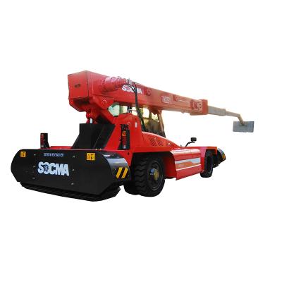 China Low Maintenance Cost Crawler Telescopic Slagging Truck For Industrial Aluminum Smelting for sale