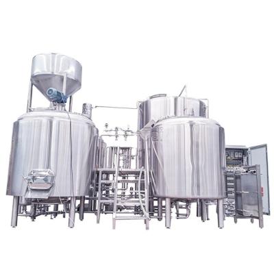 China Turnkey Brewpub / Bar / Microbrewery Beer Brewing System 2500L for sale