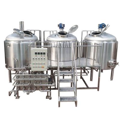 China Micro Plant Brewery 3000L Beer Breweries Equipment for sale