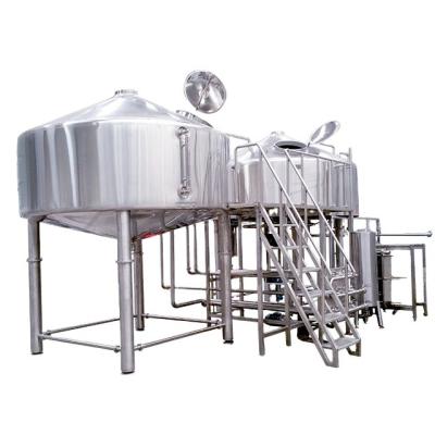 China Commercial Brewery Tiantai 60HL 6000L Stainless Steel Two 2 Vessels Brewery Equipment Brewery Equipment Turnkey Factory Equipment Commercial Beer Brewing System for sale