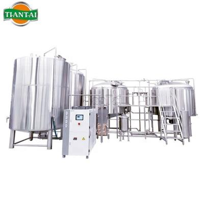 China 6000L 60HL 5 v Steam Heater Commercial Brewery Brewery Equipment Cost 6000L 60HL 50BBL Stainless Steel Commercial Automatic Steam Heater Vessel 5 for sale