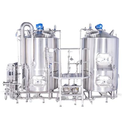 China 1000l 10bbl 10hl Brewery Brewery Equipment Whole Set Beer Brewing Plant Turnkey Project for sale