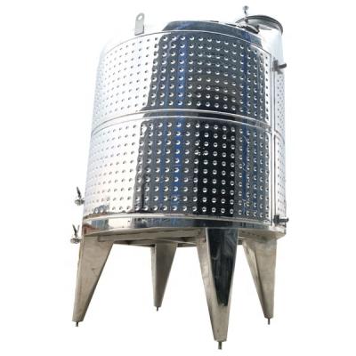 China Sanitary 20000L Hotels Stainless Steel Fruit Cider Fermentation Tank Commercial Floating Lid Wine Tank Winery Supplies for sale